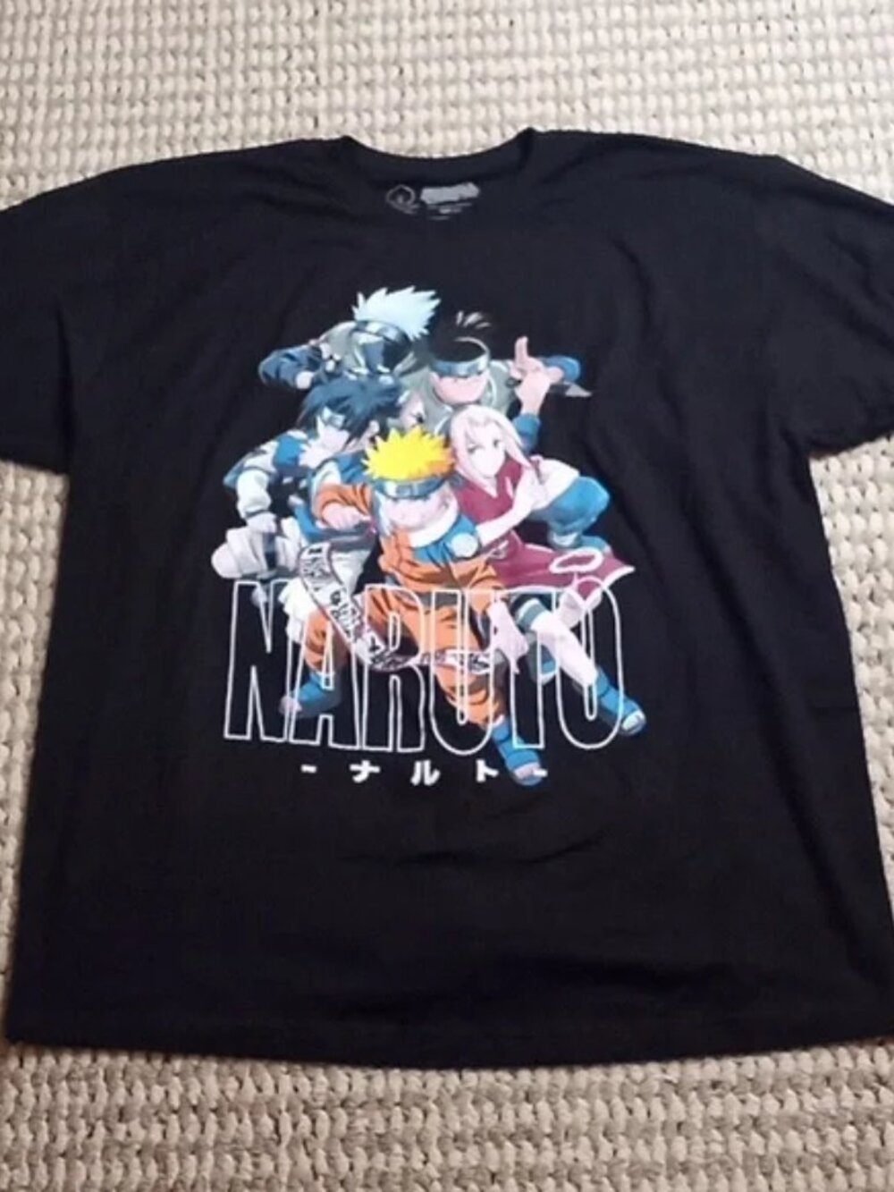 Naruto Shirt Anime 2XL Top 50 / 52 VIZ Media Masashi Kishimoto Plus Size Top